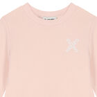 فستان بالشعار باللون الوردي, 1, hi-res