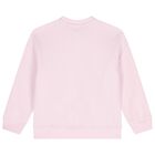 Girls Pink Logo Sweatshirts, 1, hi-res
