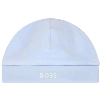 Baby Boys Blue Logo Hat