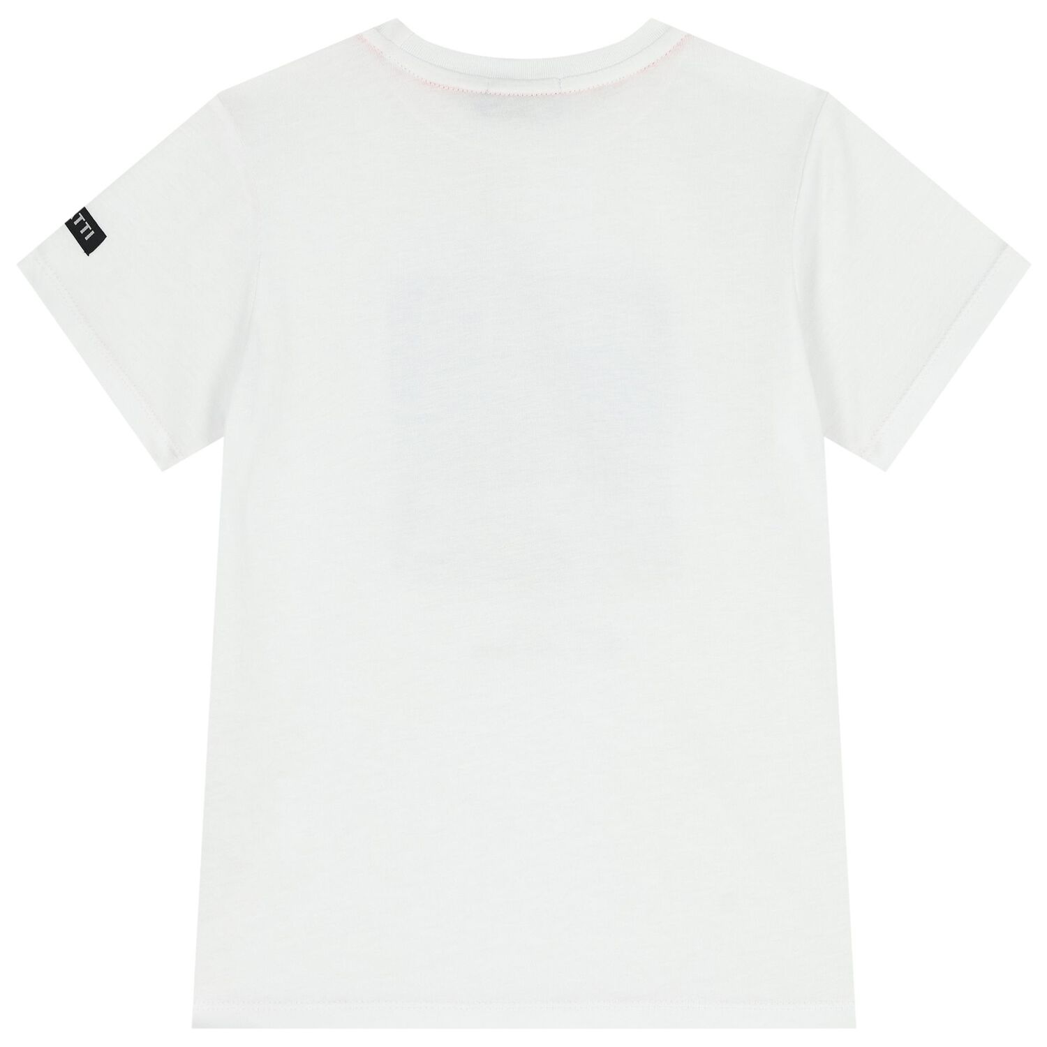 Boys White Logo T-Shirt, 1, hi-res