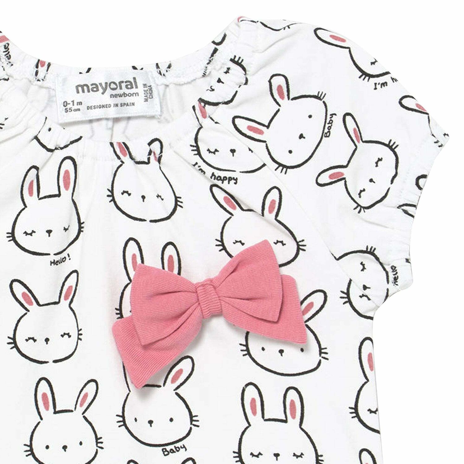 رومبيرباللون الزهري والأبيض للبنات (3 قطع) , 1, hi-res