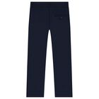 Boys Navy & White Suit Set, 1, hi-res