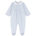Baby Boys Blue & White Babygrow Gift Set, 2, hi-res