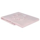 Baby Girls Pink Butterfly Ruffled Blanket, 1, hi-res