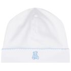 طقم افرول للاولاد بطبعه تيدى بير بالون الابيض والازرق , 1, hi-res