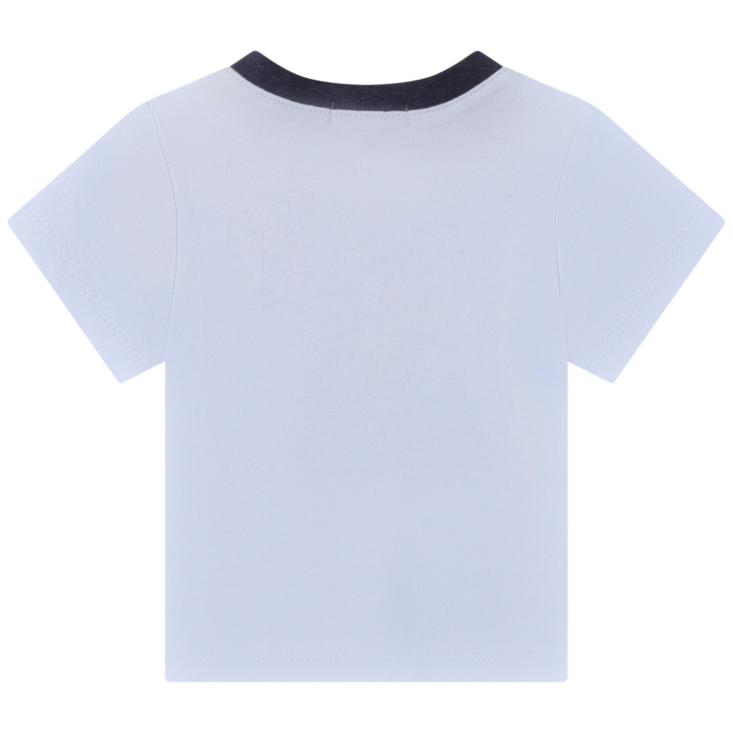 Baby Boys Blue Logo T-Shirt, 1, hi-res