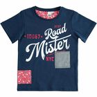 Boys Navy Printed T-Shirt, 1, hi-res