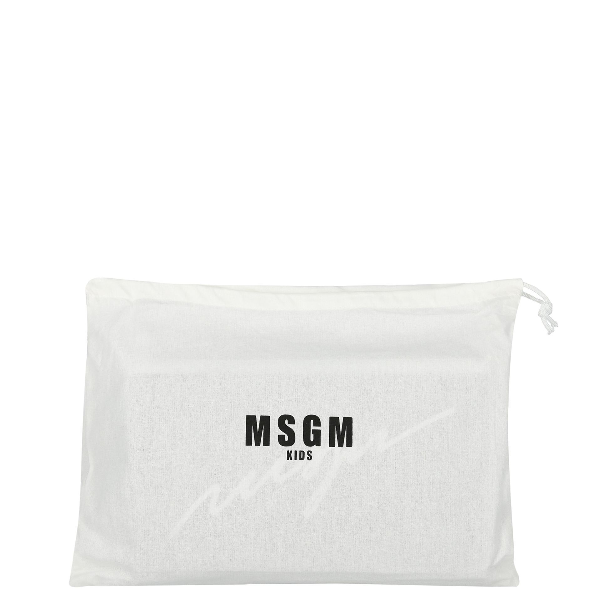 MSGM Girls Black Logo Pochette Junior Couture QA