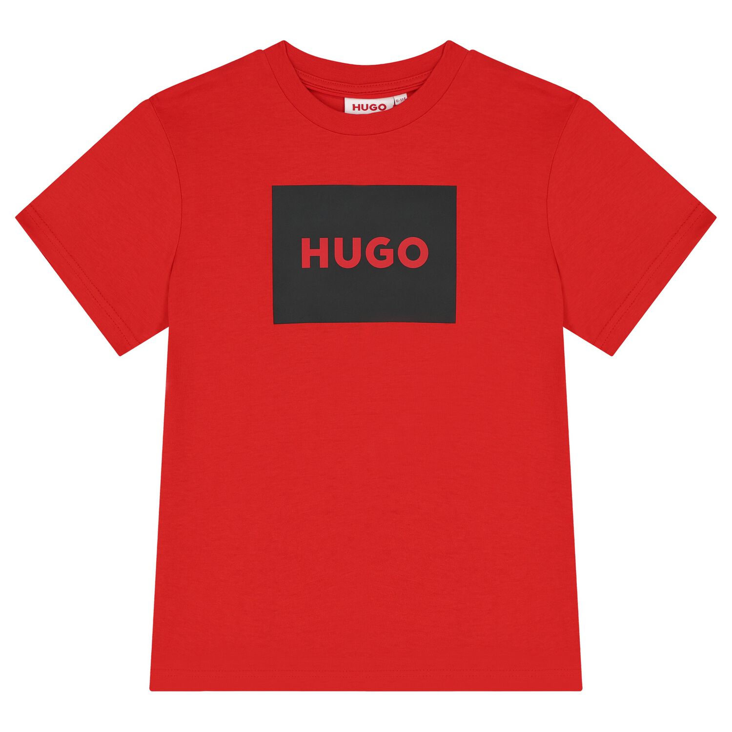 تيشيرت أولاد بالشعار باللون الأحمر, 4, hi-res