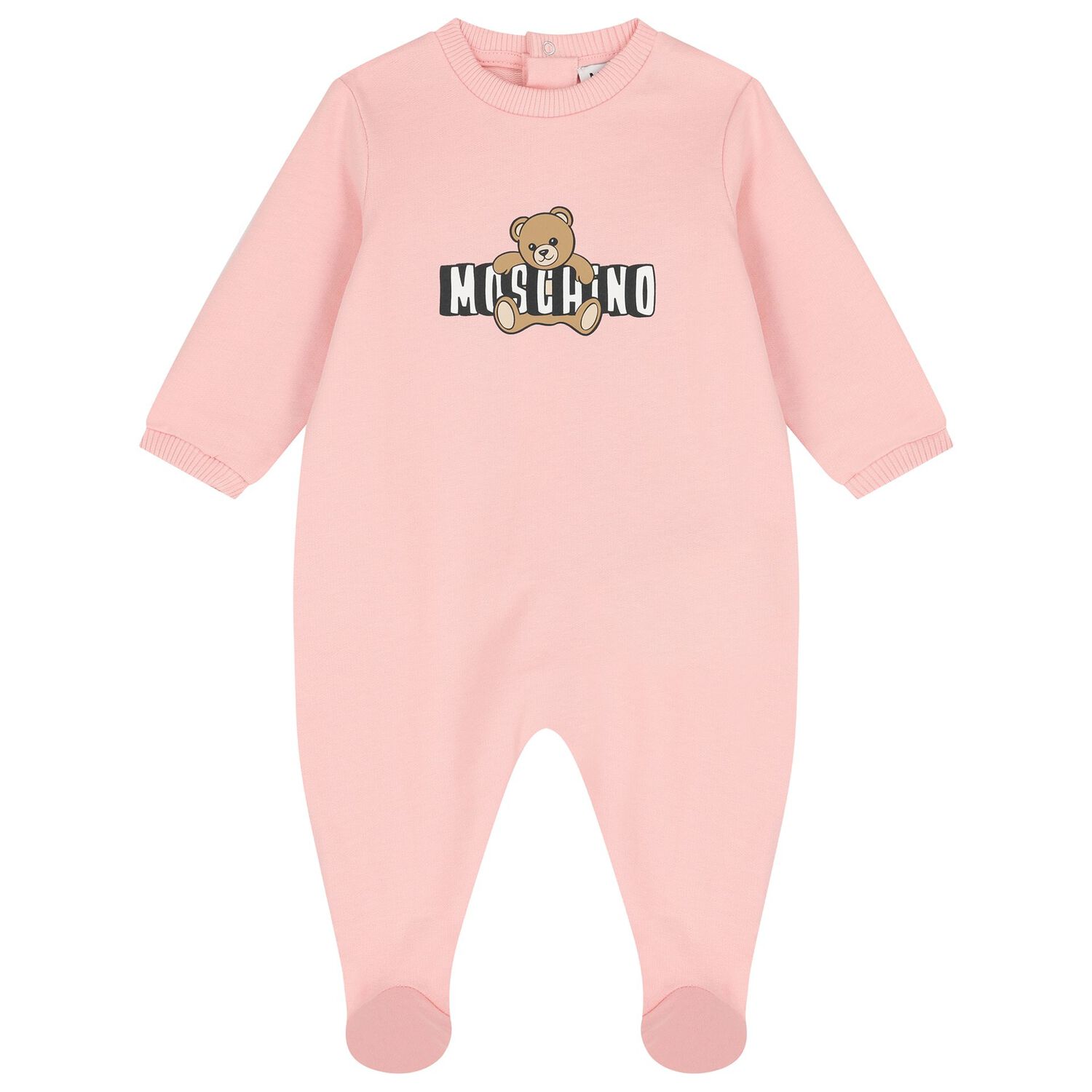 Baby Girls Pink Teddy Bear Logo Babygrow Gift Set, 5, hi-res
