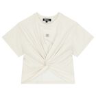 توب بنات باللون العاجى والذهبي , 1, hi-res