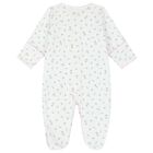Baby Girls White & Pink Babygrow Roses Gift Set, 1, hi-res