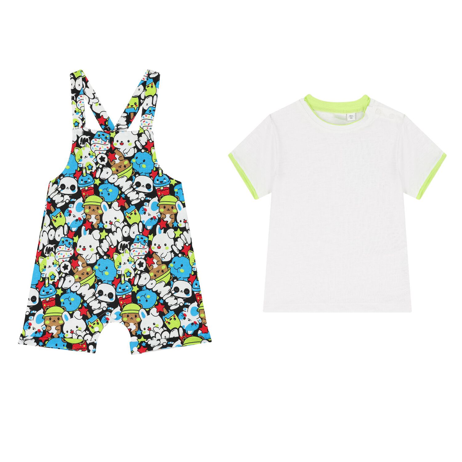 طقم دنغري متعدد الألوان للأولاد , 1, hi-res image number null