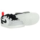 White, Grey & White Air Jordan 1 Low Alt Trainers, 3, hi-res