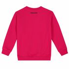 Girls Pink Logo Sweatshirt, 1, hi-res