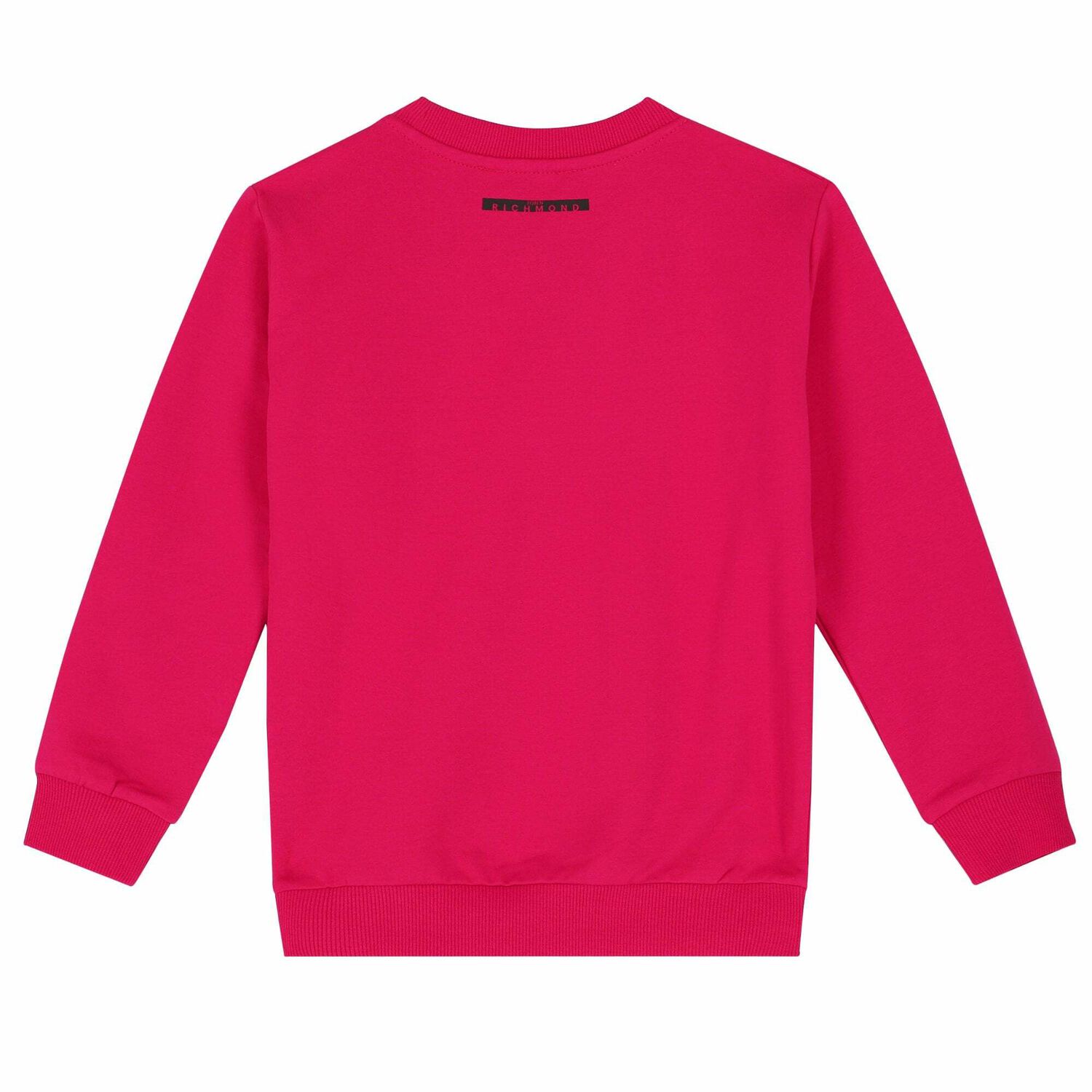 Girls Pink Logo Sweatshirt, 1, hi-res image number null