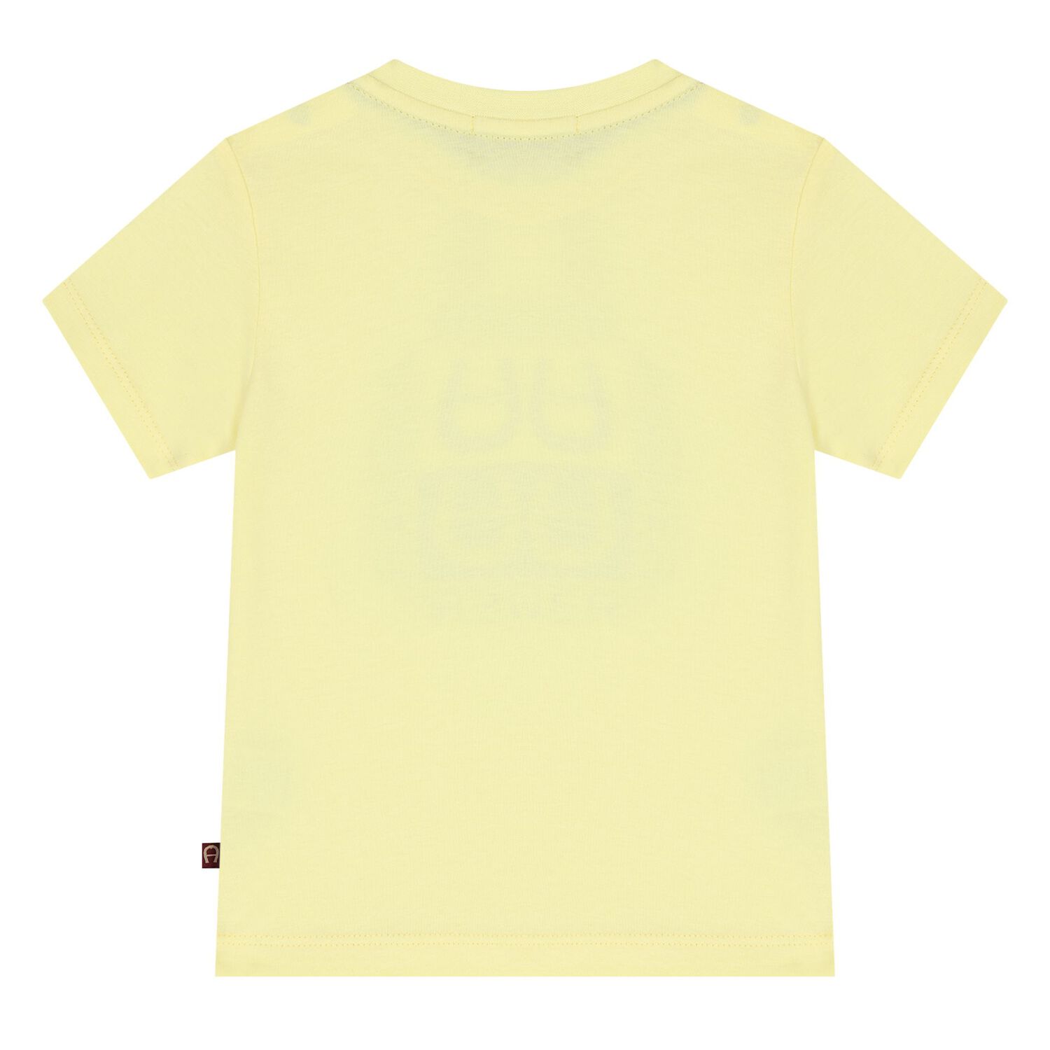 Younger Boys Yellow Logo T-Shirt, 2, hi-res
