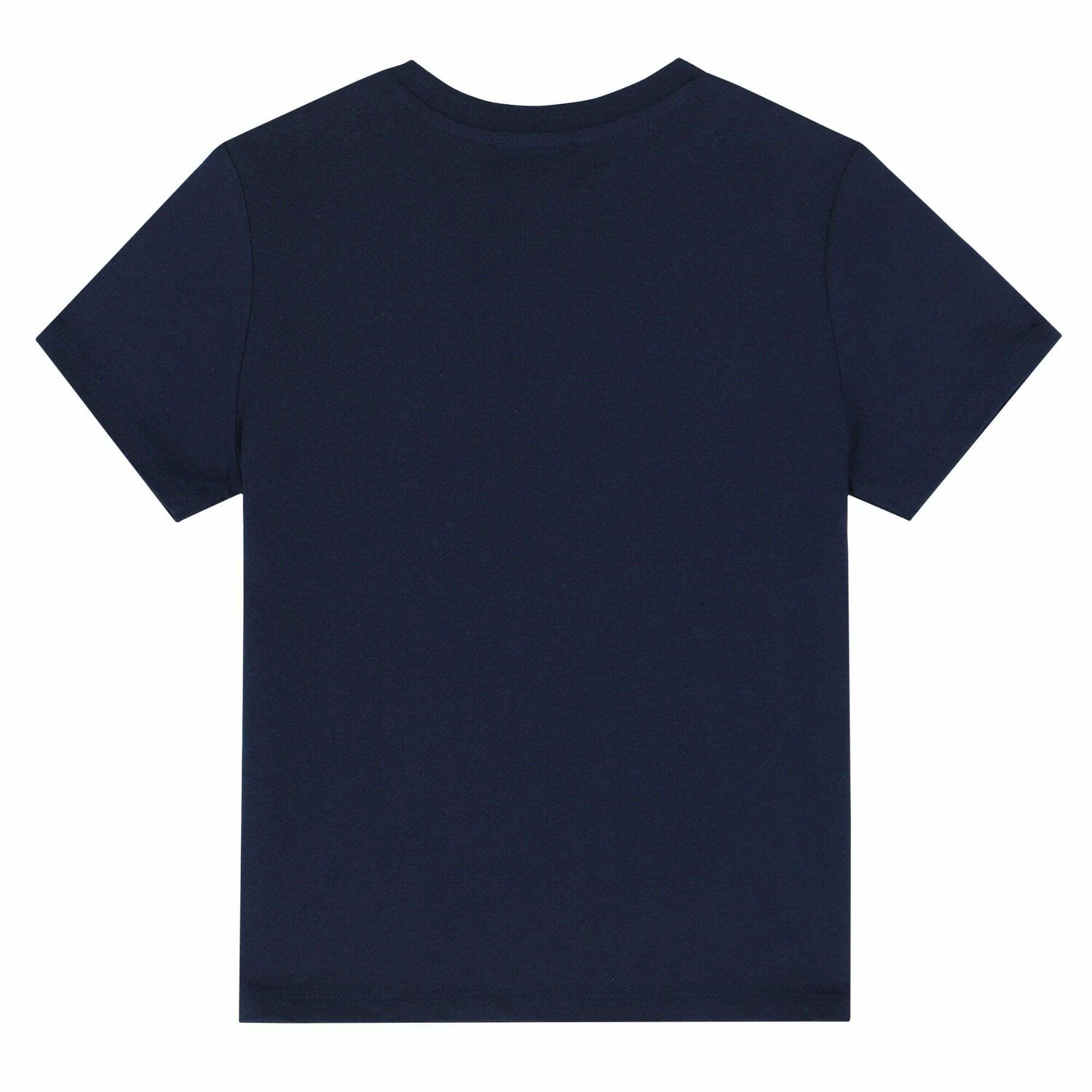 Girls Navy Blue Logo T-Shirt, 1, hi-res