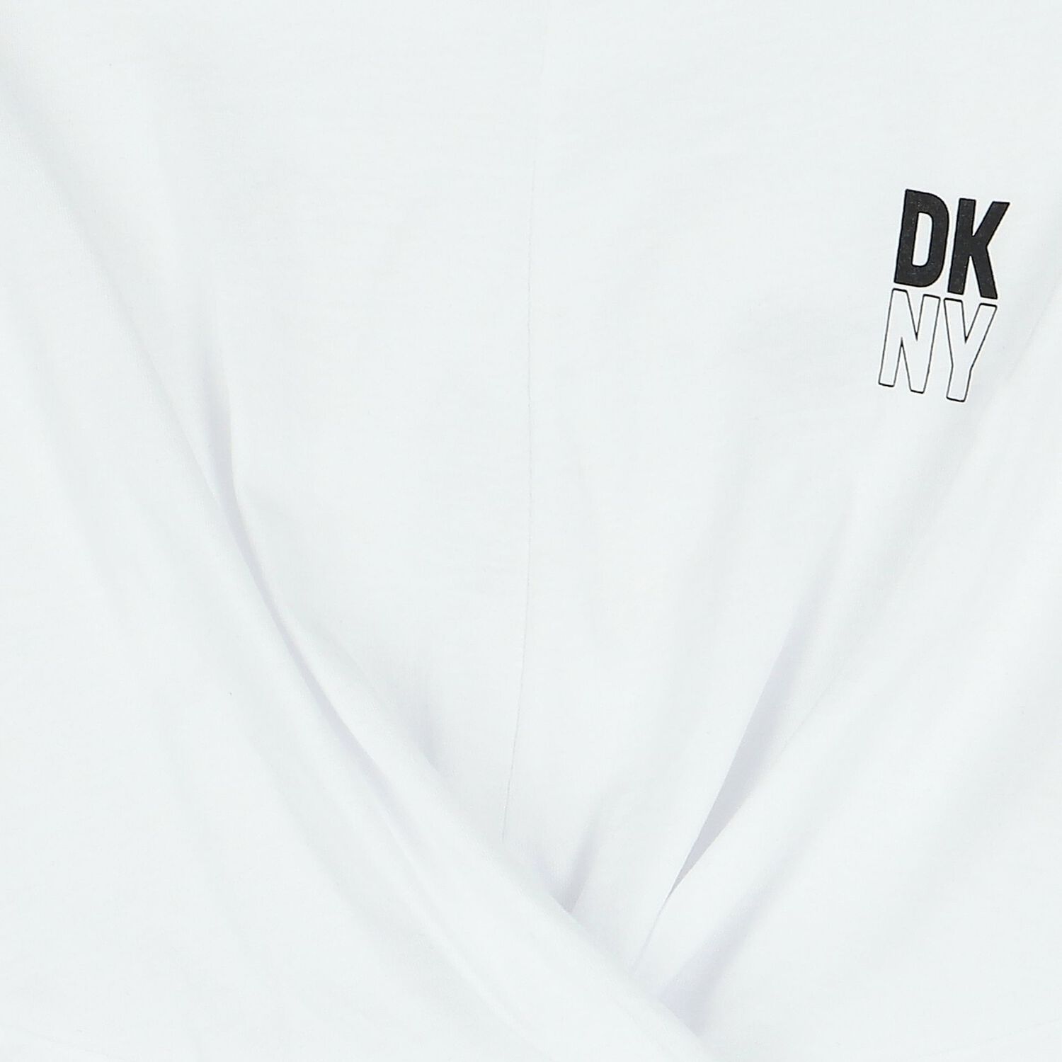 تيشيرت بنات بالشعار باللون الأبيض, 2, hi-res image number null