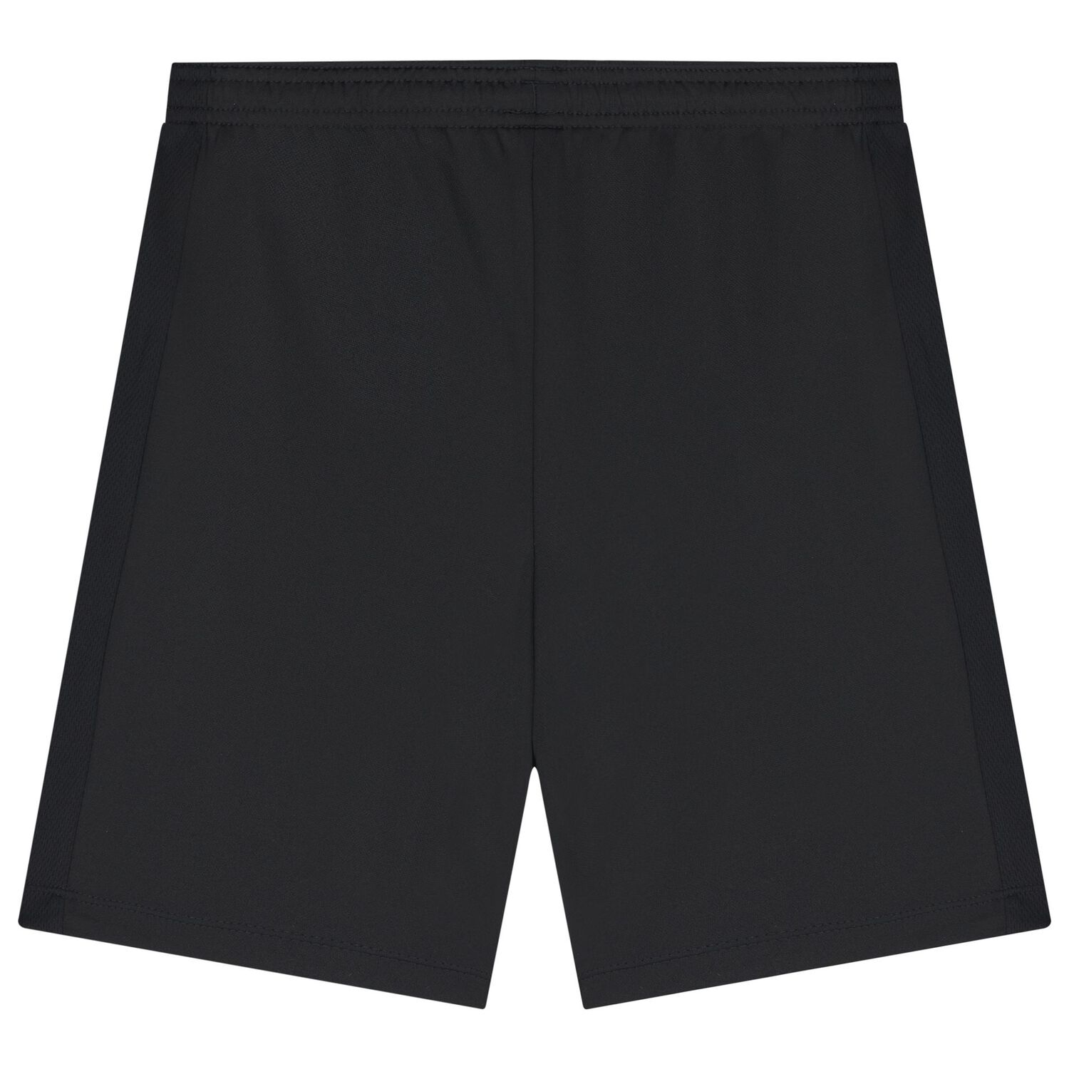 شورت اولاد بالشعار باللون الاسود , 2, hi-res