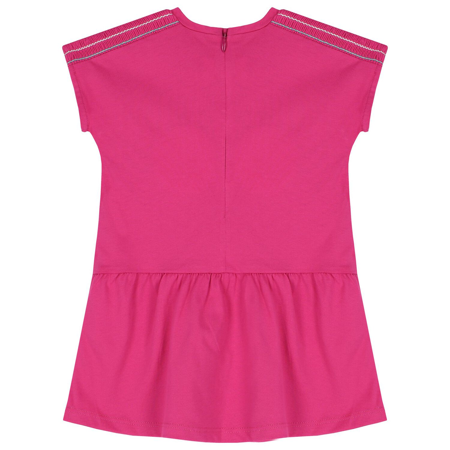 Younger Girls Pink Logo Dress, 2, hi-res image number null