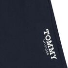 Boys Navy Blue Logo Shorts, 1, hi-res