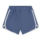 Baby Girls White, Blue & Yellow Shorts Set ( 2-Pack ), 1, hi-res