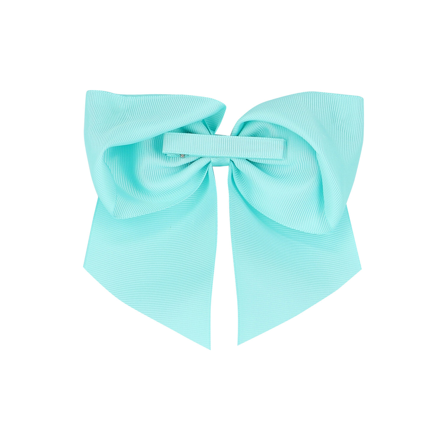 Girls Blue Bow Hair Clip, 3, hi-res image number null