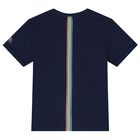 Boys Navy Blue T-Shirt, 1, hi-res