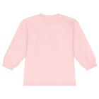 فستان بنات بشعار تيدي باللون الوردي, 3, hi-res