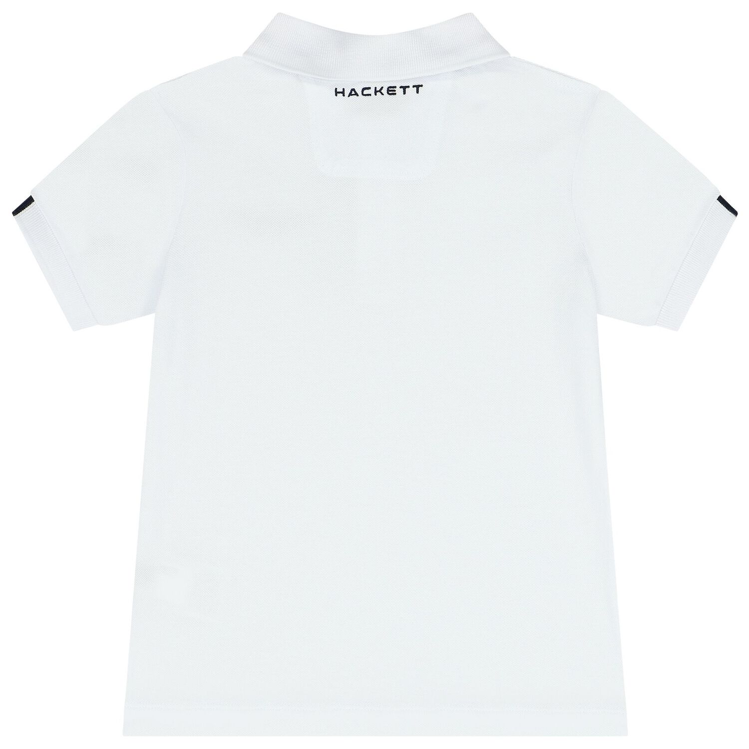 Boys White Logo Polo Shirts, 1, hi-res image number null
