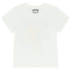 Girls Ivory Varsity Tiger T-Shirt, 1, hi-res