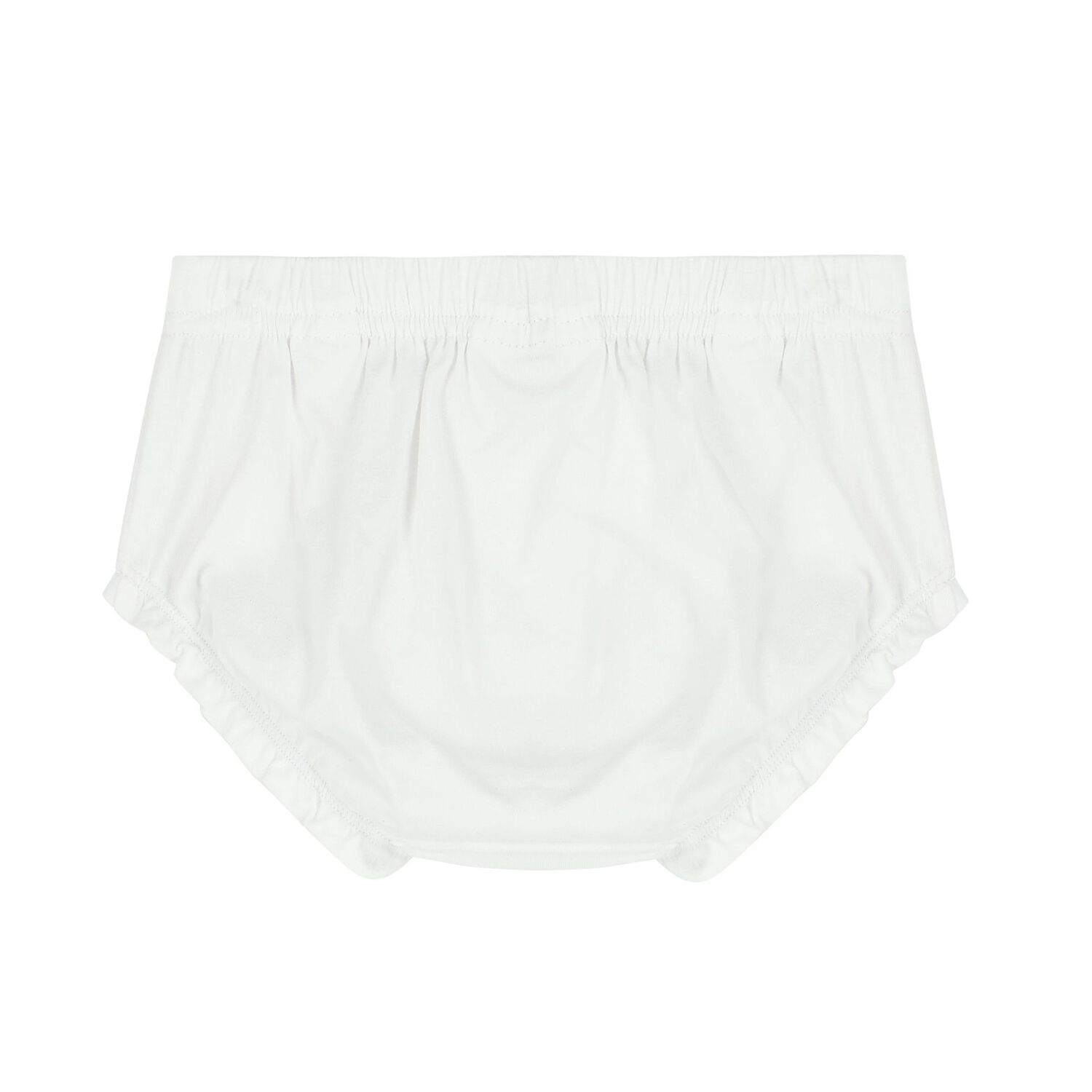 Baby Girls White & Pink Floral Dress Set, 1, hi-res