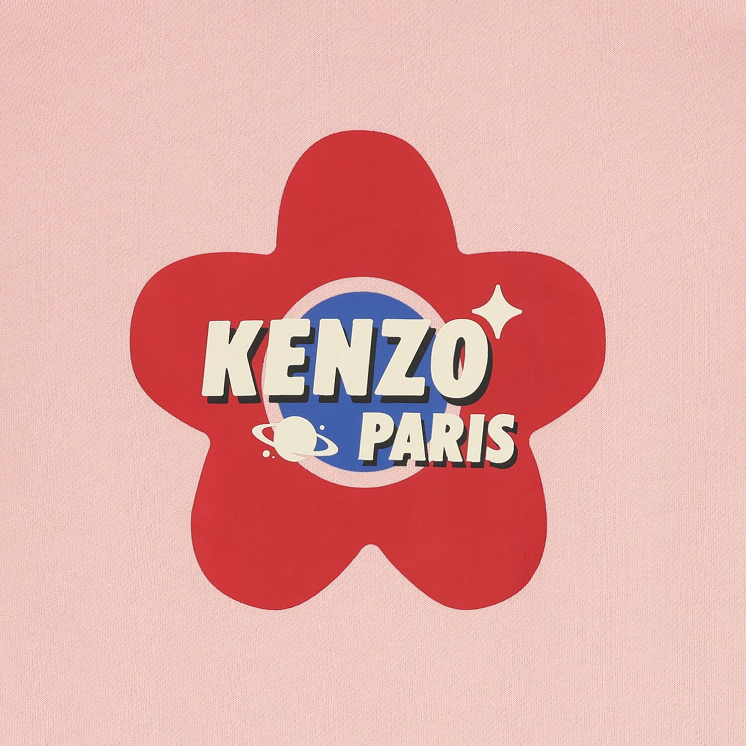 فستان وردي بشعار للبنات, 1, hi-res