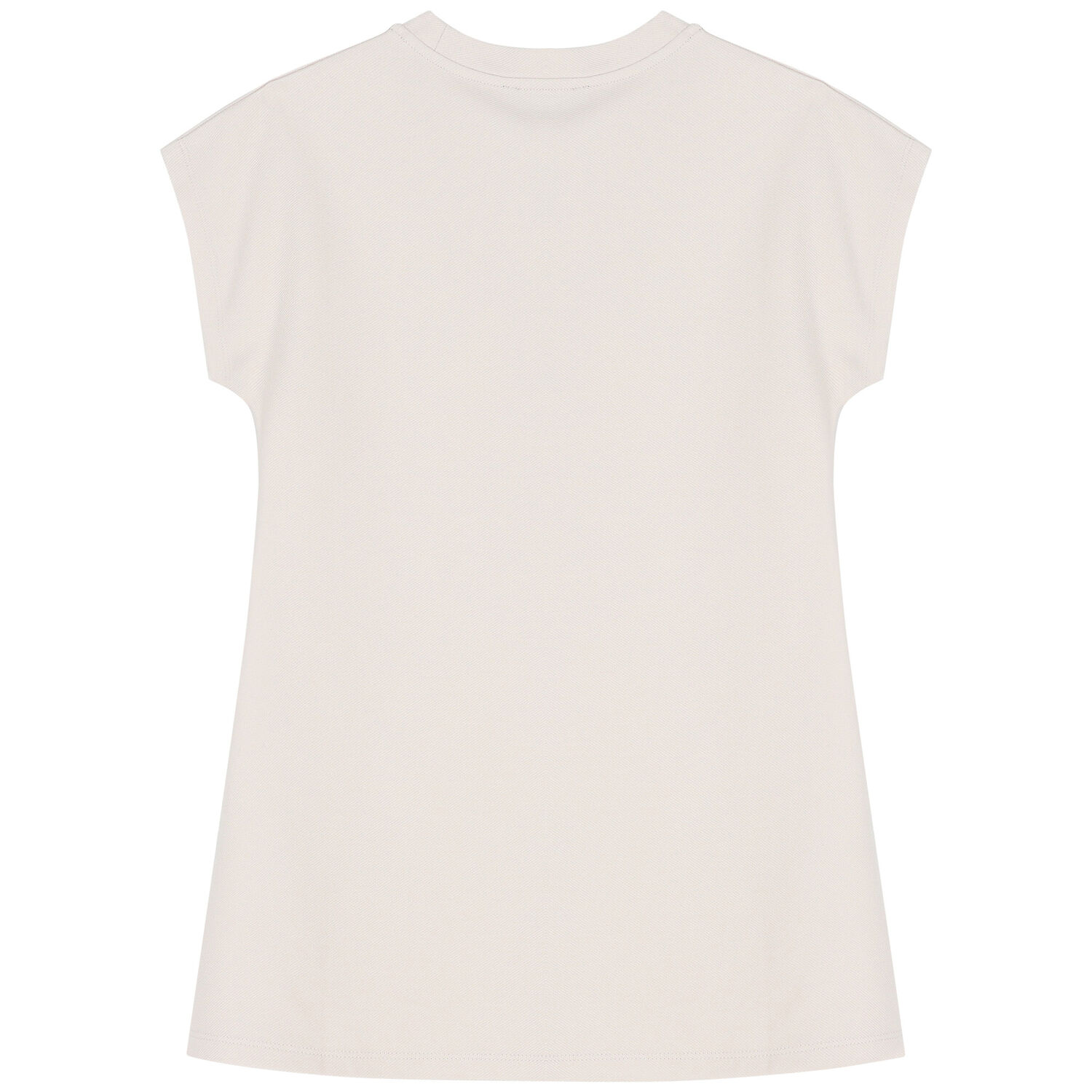Girls Ivory Logo Dress, 2, hi-res