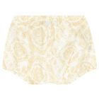 طقم بنات فستان باروكو باللون الأبيض والبيج, 1, hi-res