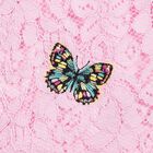 جاكيت بوليرو دانتيل باللون الوردى, 1, hi-res