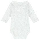 طقم هدايا بطبعة النجوم باللون الأبيض والرمادي, 2, hi-res