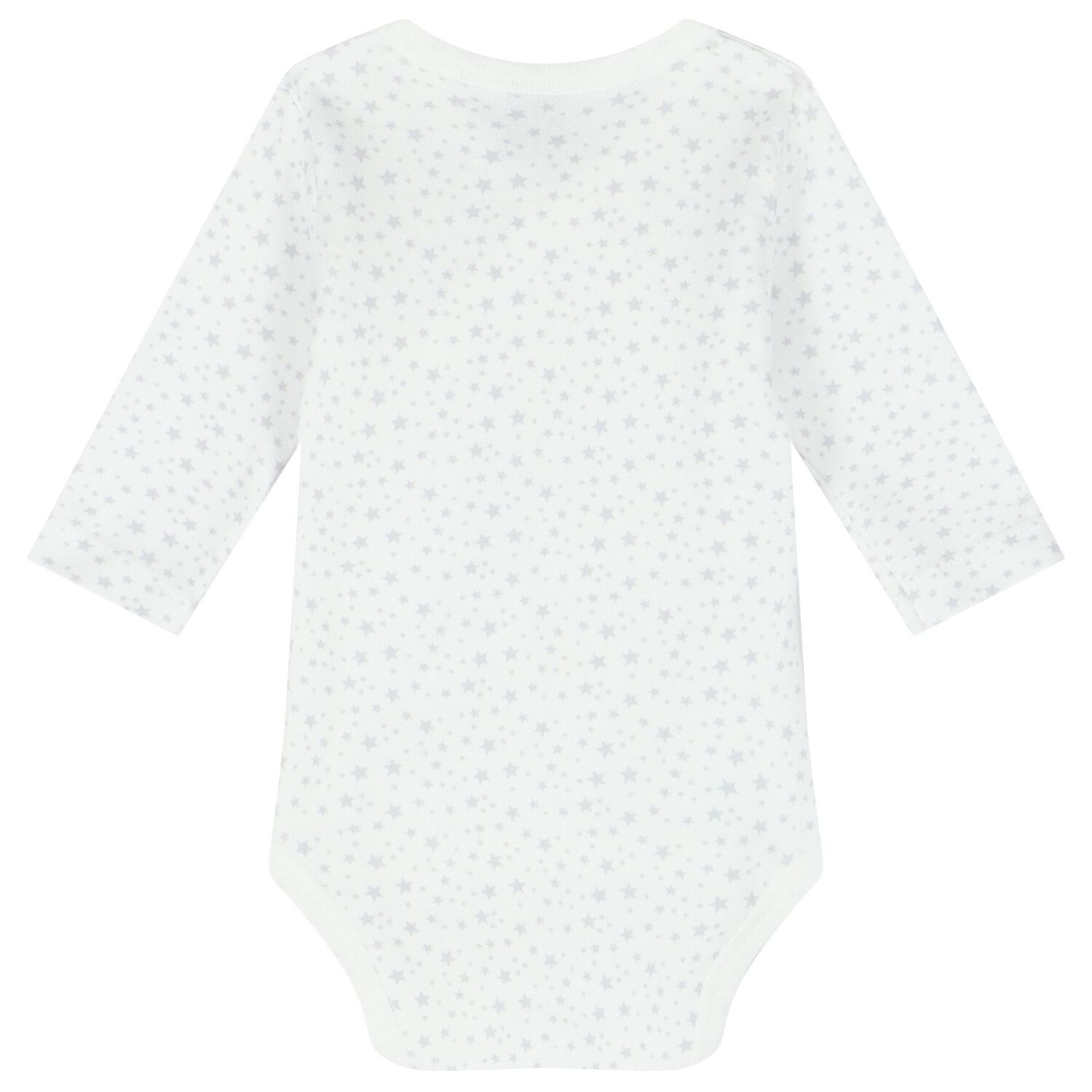 طقم هدايا بطبعة النجوم باللون الأبيض والرمادي, 2, hi-res image number null