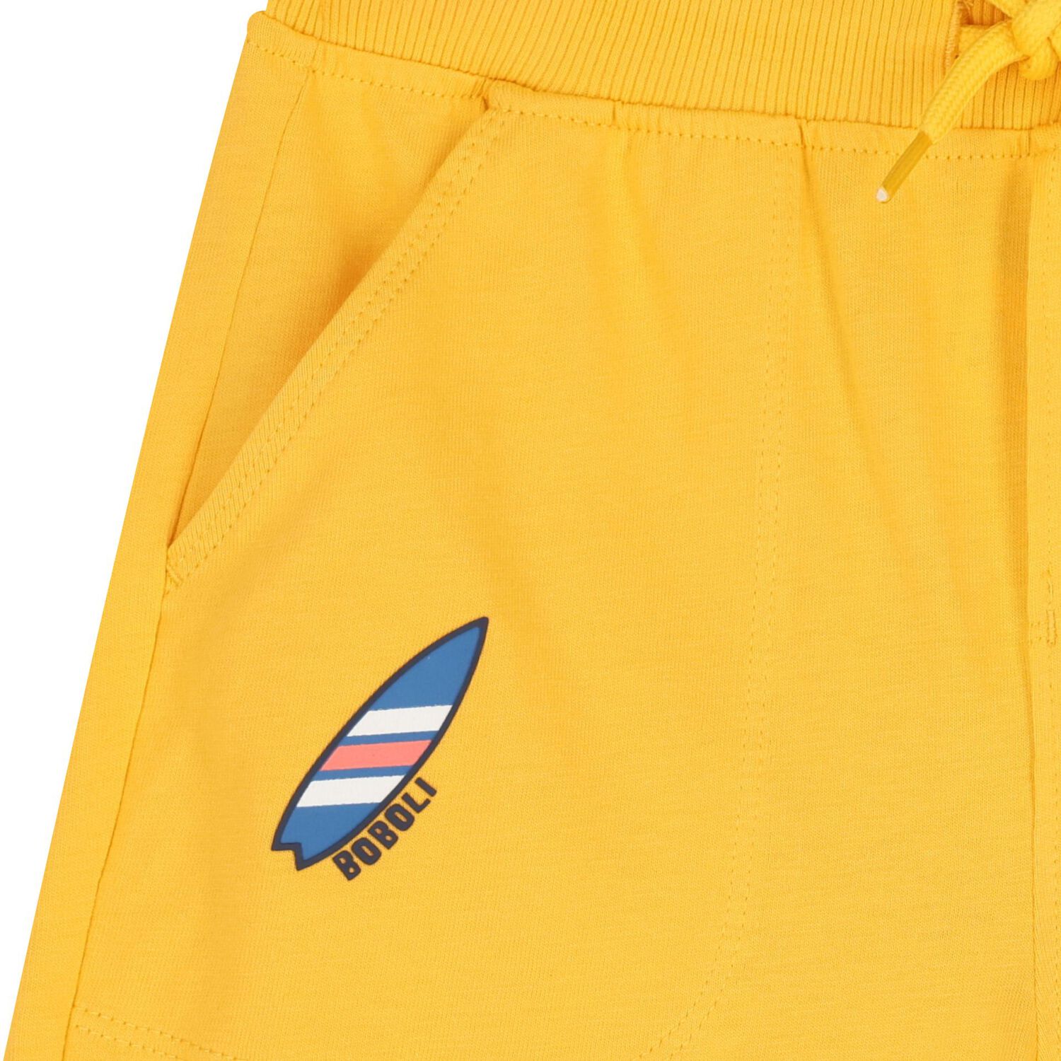 Boys Yellow Shorts, 1, hi-res