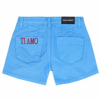 Girls Blue Shorts