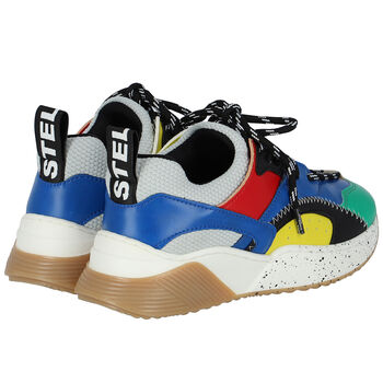 Boys Multi-Colored Logo Trainers
