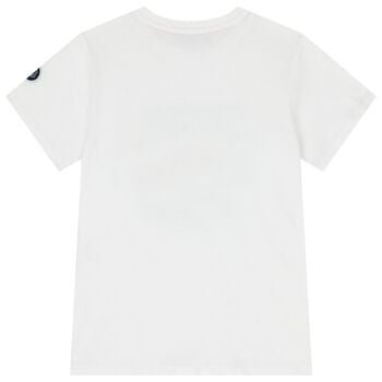 Boys White Logo T-Shirt