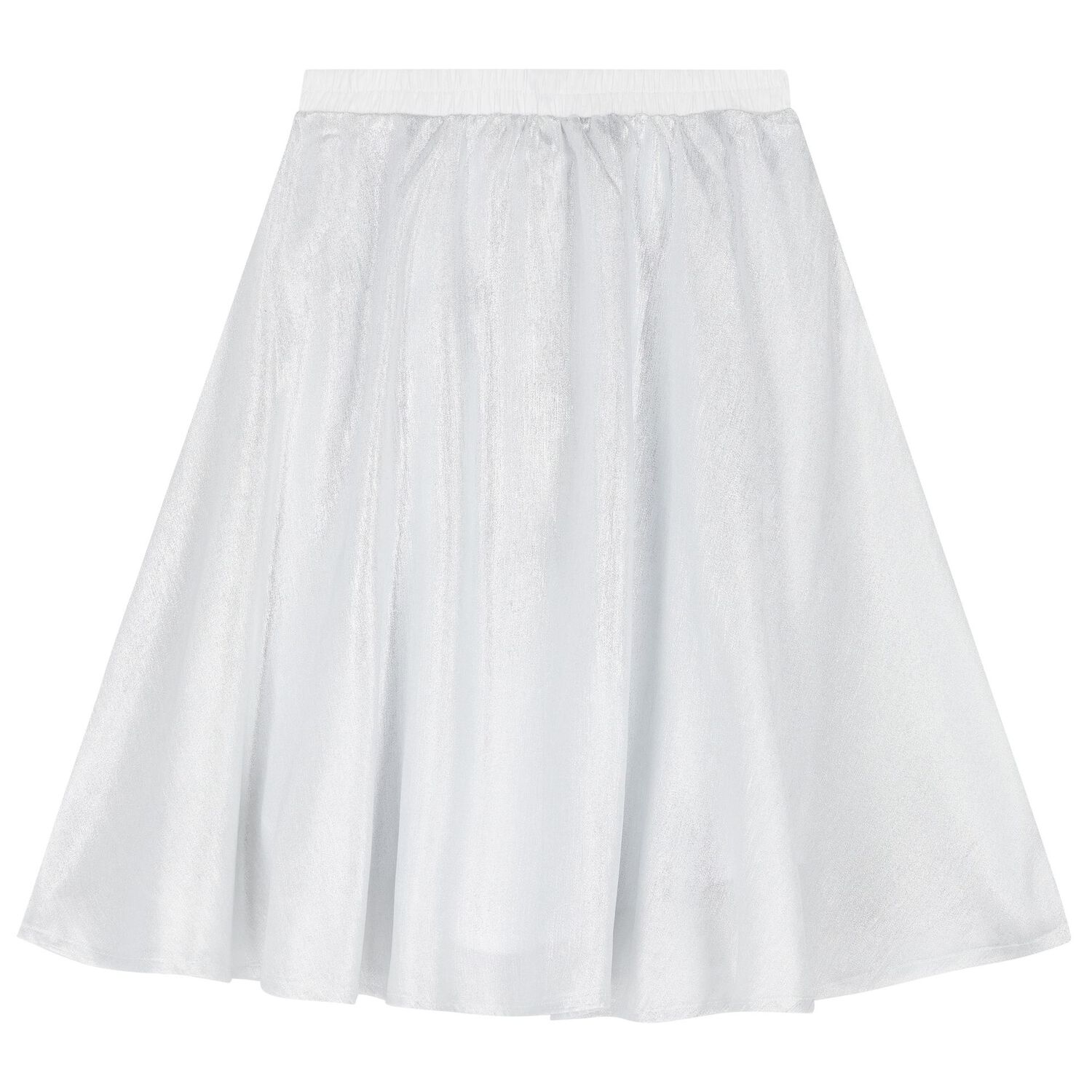 Girls Silver Logo Skirt, 1, hi-res image number null