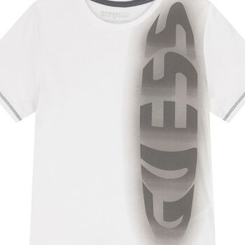 Boys White Logo T-Shirt