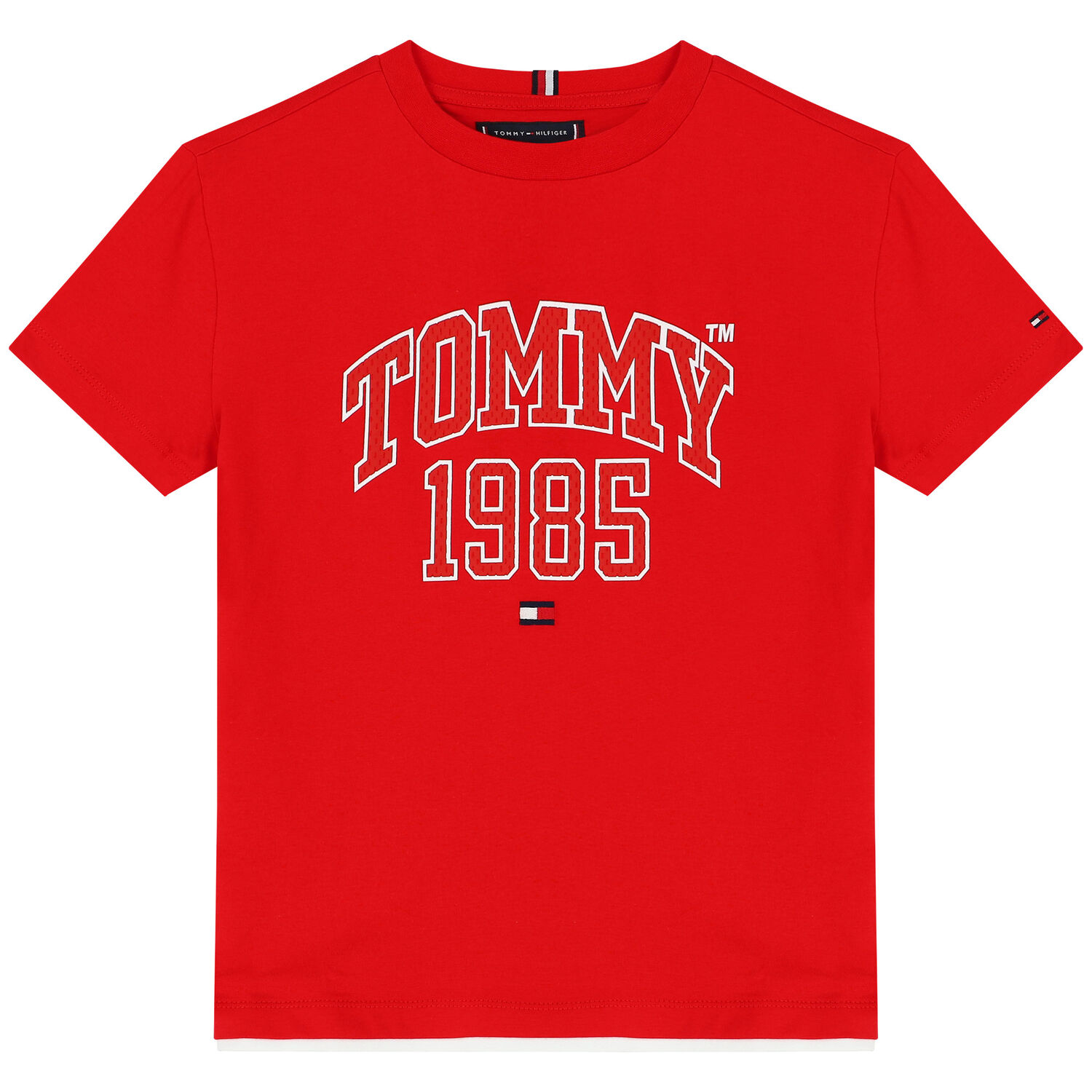 Boys Red Logo T-Shirt, 2, hi-res
