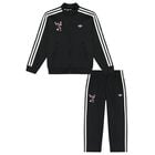 Black Disney Logo Tracksuit, 1, hi-res