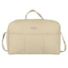 Beige Quilted Baby Changing Bag, 4, hi-res
