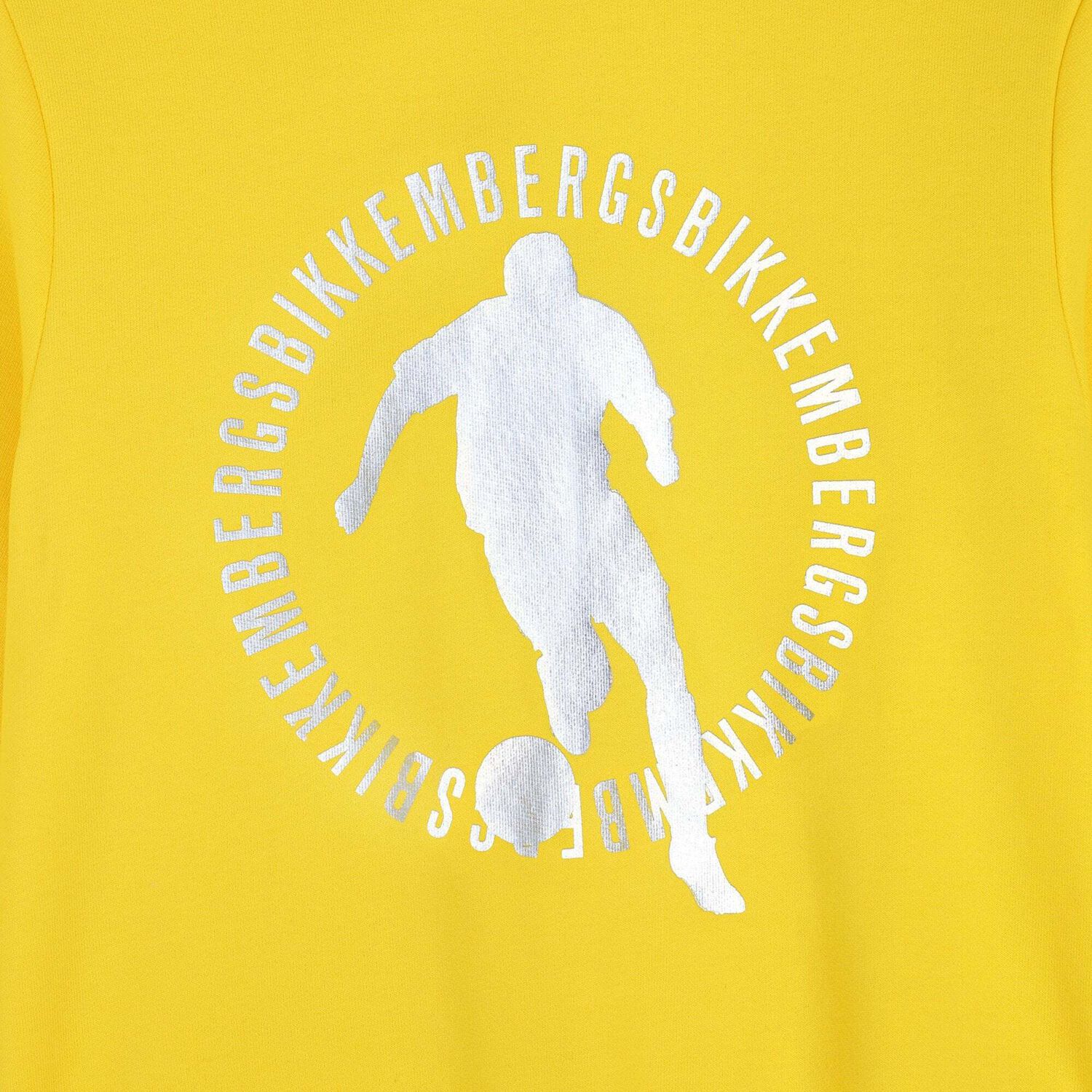 سويت شيرت مطبع بالشعار باللون الاصفر للاولاد, 1, hi-res image number null