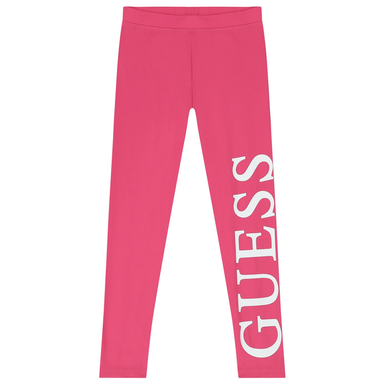 Girls Pink Logo Leggings, 2, hi-res